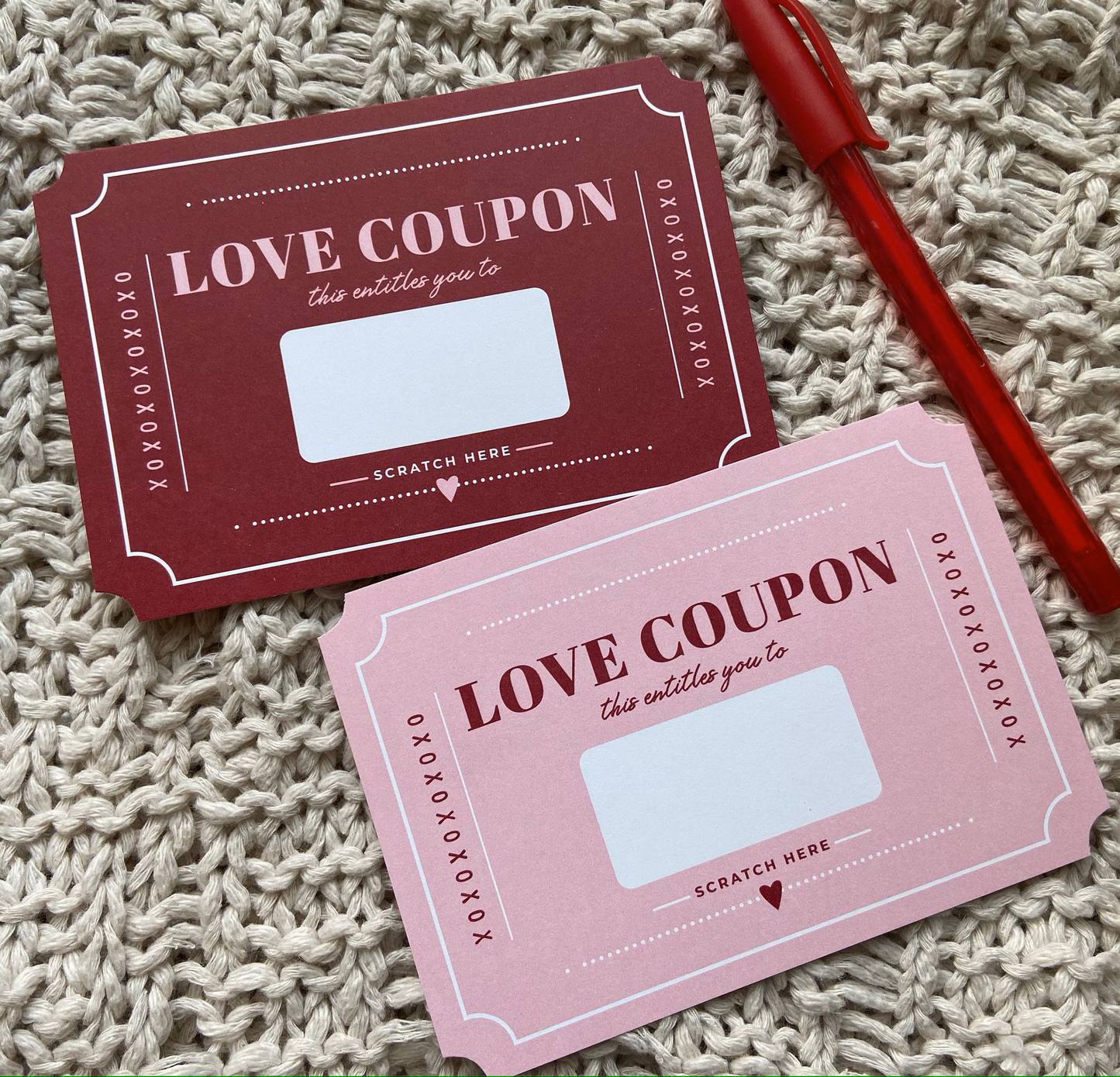 Free Scratch-Off Love Coupons